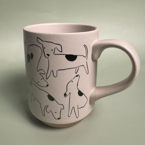 Cream and Tan Dog Mug - Picture 1 of 3